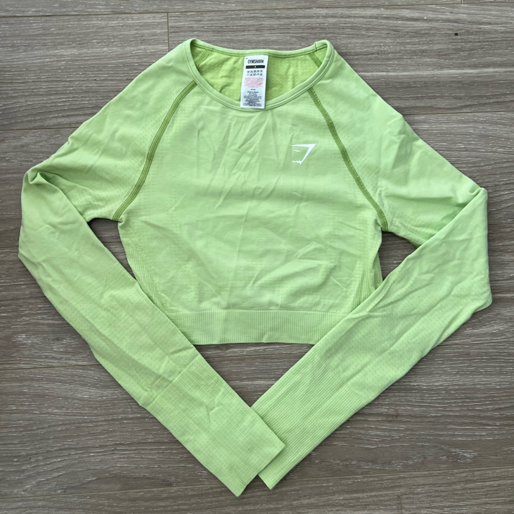 Gymshark Vital Seamless 2.0 Long Sleeve Crop Top